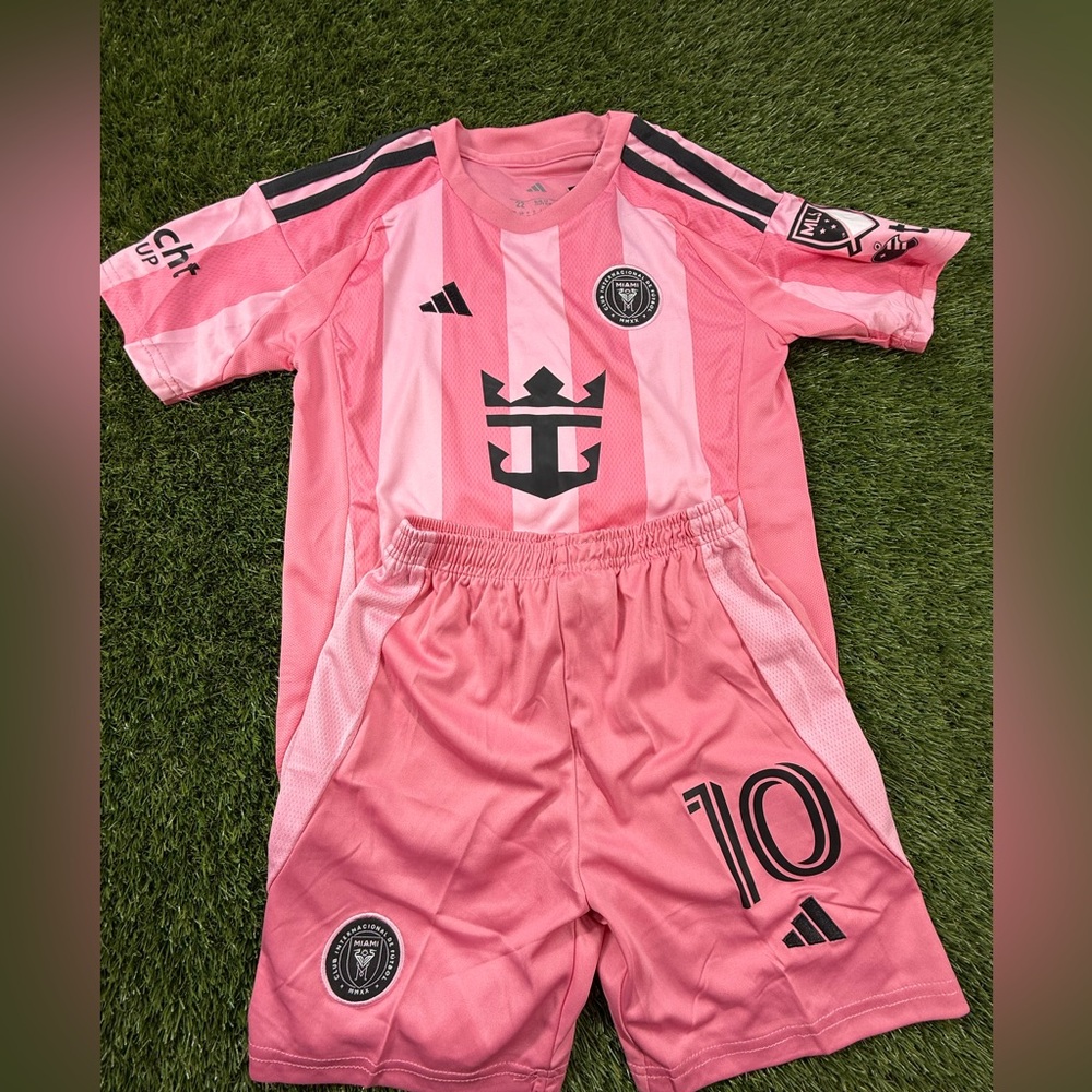 Inter Miami Kids Soccer Jersey Set